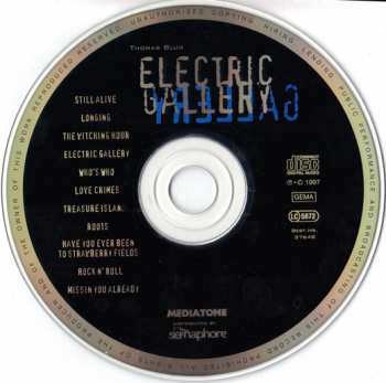 CD Thomas Blug: Electric Gallery