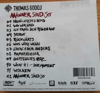 2CD Thomas Godoj: Männer Sind So LTD | DIGI