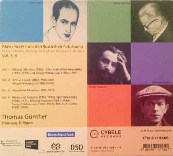 4SACD Igor Stravinsky: Klavierwerke Um Den Russischen Futurismus Vol. 1-4