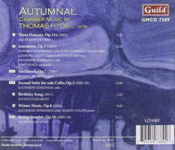 CD Thomas Hyde: Autumnal (Chamber Music By Thomas Hyde)