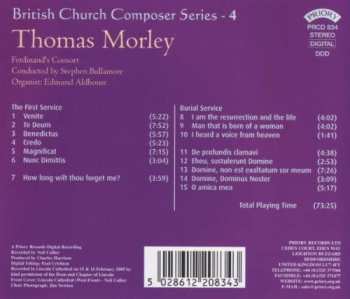 CD Thomas Morley: British Church Composer Series - 4