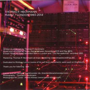 CD Thomas P. Heckmann: The Lost Tales Vol. IV LTD