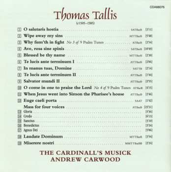 CD Thomas Tallis: Ave, Rosa Sine Spinis