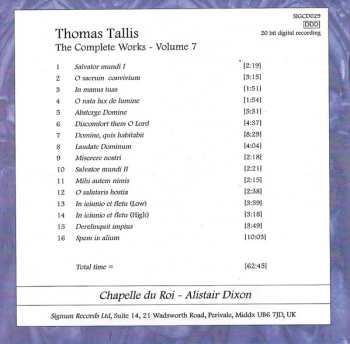 CD Thomas Tallis: Music For Queen Elizabeth
