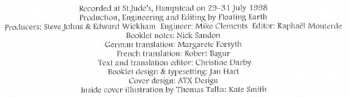 CD Thomas Tallis: Music For The Divine Office - 1