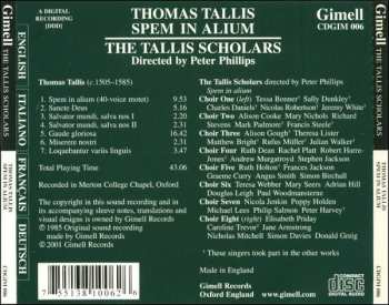 CD Thomas Tallis: Spem In Alium