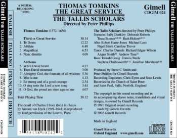 CD The Tallis Scholars: The Great Service
