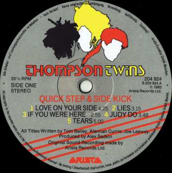 LP Thompson Twins: Quick Step & Side Kick