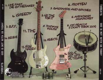 CD Threats: God Is Not With Us Today