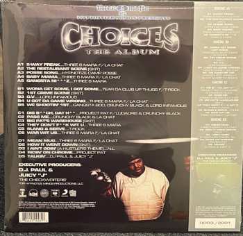 2LP Three 6 Mafia: Choices: The Album LTD | NUM | CLR