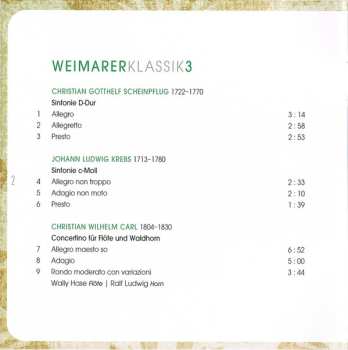 CD Max Pommer: Weimarer Klassik