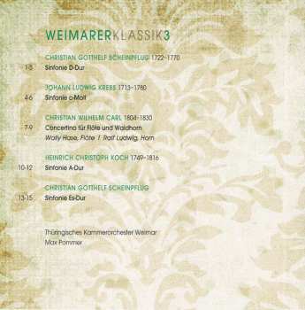 CD Max Pommer: Weimarer Klassik
