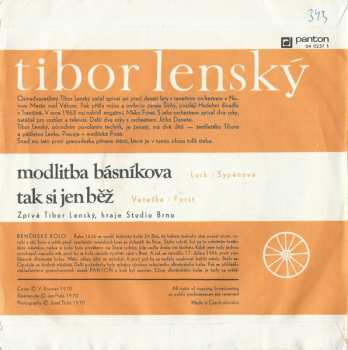 SP Modlitba Básníkova • Tak Si Jen Běž