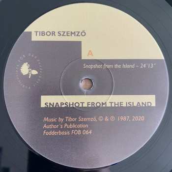 LP Tibor Szemző: Snapshot From The Island
