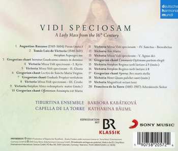 CD Tiburtina Ensemble: Vidi Speciosam: A Lady Mass From The 16th Century