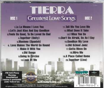 2CD Tierra: Greatest Love Songs