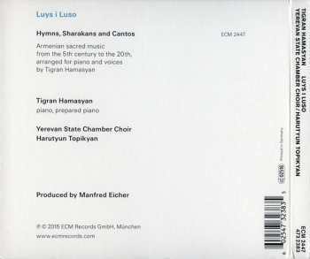 CD Tigran Hamasyan: Luys I Luso