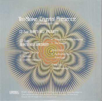 3CD/Dobozkészlet Tim Blake: Crystal Presence (The Albums 1977 - 1991)