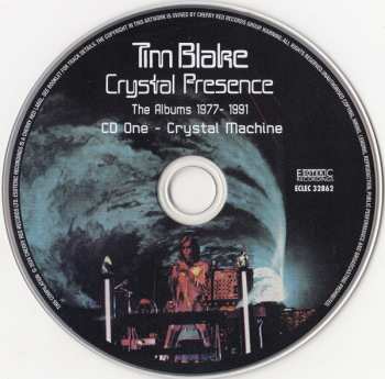 3CD/Dobozkészlet Tim Blake: Crystal Presence (The Albums 1977 - 1991)