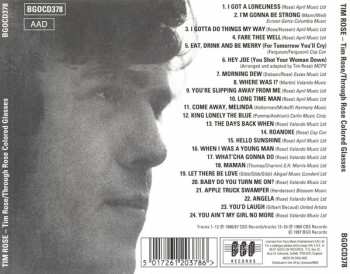 CD Tim Rose: Tim Rose / Through Rose Colored Glasses