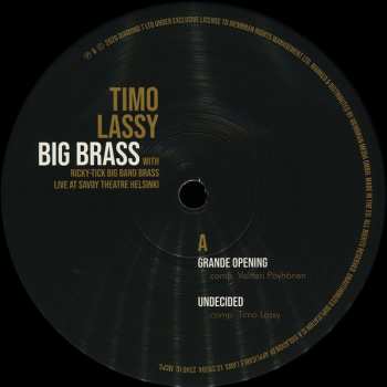2LP Timo Lassy: Big Brass
