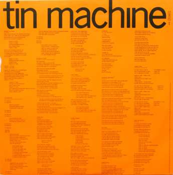 LP Tin Machine: Tin Machine