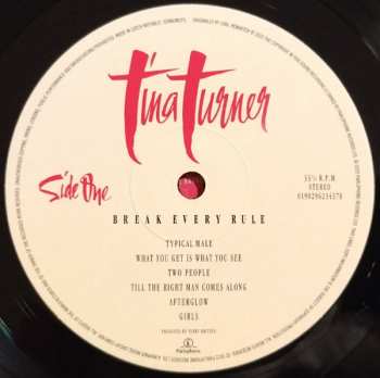 LP Tina Turner: Break Every Rule