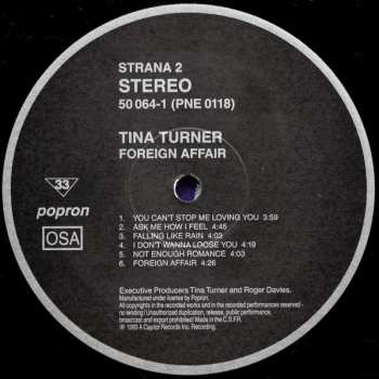 LP Tina Turner: Foreign Affair