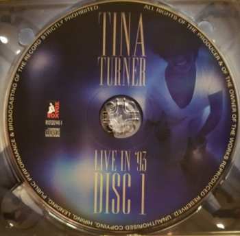 2CD Tina Turner: Tina Turner Live In '93