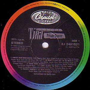 LP Tina Turner: Private Dancer
