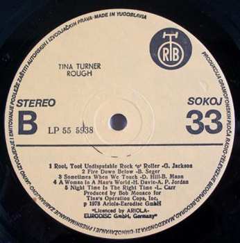 LP Tina Turner: Rough