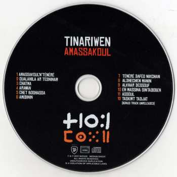 CD Tinariwen: Amassakoul
