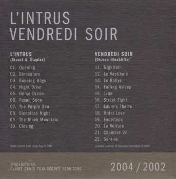 5CD/Dobozkészlet Tindersticks: Claire Denis Film Scores 1996-2009