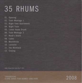 5CD/Dobozkészlet Tindersticks: Claire Denis Film Scores 1996-2009