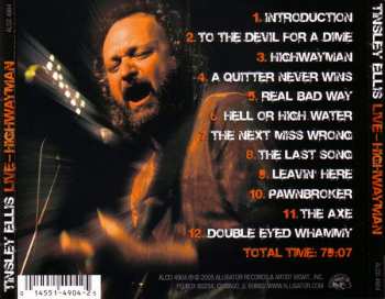 CD Tinsley Ellis: Live - Highwayman
