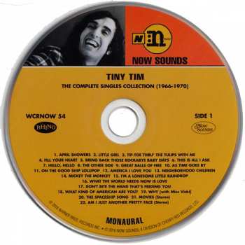 CD Tiny Tim: The Complete Singles Collection (1966-1970)