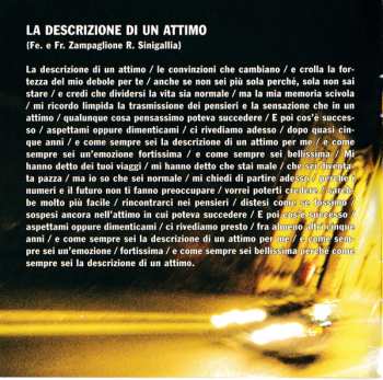 2LP Tiromancino: La Descrizione Di Un Attimo