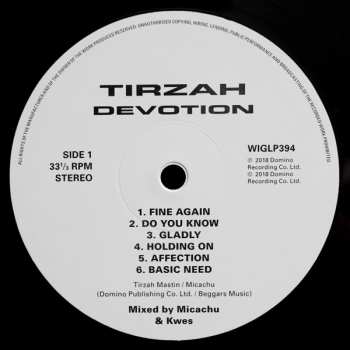 LP Tirzah: Devotion
