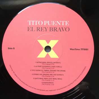 LP Tito Puente: El Rey Bravo LTD
