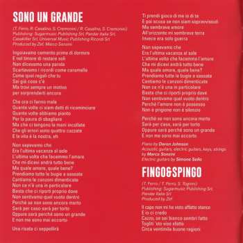 CD Tiziano Ferro: Sono Un Grande