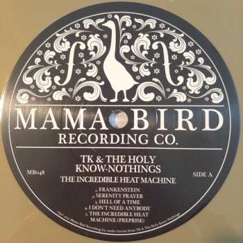 LP TK & The Holy Know-Nothings: The Incredible Heat Machine CLR | LTD