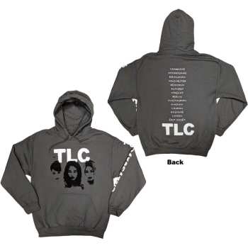 Merch TLC: Tlc Unisex Pullover Hoodie: Crazysexycool Album European Tour 2022 (back Print & Ex-tour) (small) S