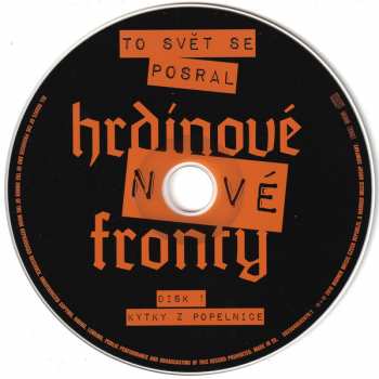 2CD/DVD Hrdinové Nové Fronty: To Svět Se Posral