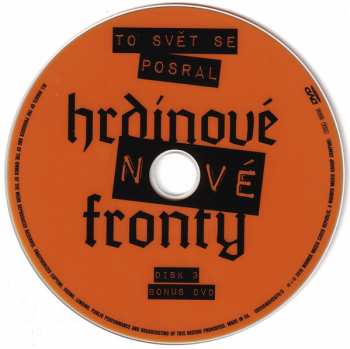 2CD/DVD Hrdinové Nové Fronty: To Svět Se Posral