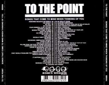 CD To The Point: Songs That Come To Mind When Thinking Of You