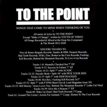 CD To The Point: Songs That Come To Mind When Thinking Of You