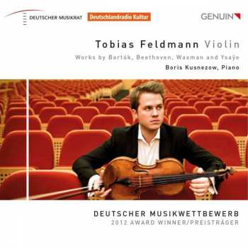CD Tobias Feldmann: Deutscher Musikwettbewerb - 2012 Award Winner