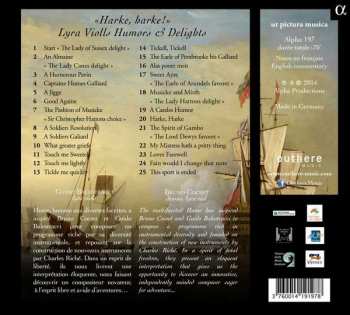 CD Bruno Cocset: «Harke, Harke!» Lyra Violls Humors & Delights
