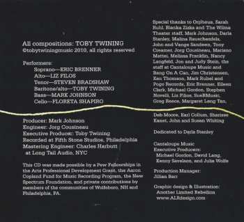CD Toby Twining: Eurydice