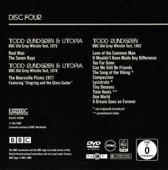 3CD/DVD/Dobozkészlet Todd Rundgren: At The BBC 1972-1982